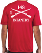 1-148TH Infantry Guidon Moisture Wicking