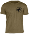 Ghost Army Tshirt Military Green w/ black print