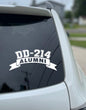 DD-214 Alumni  banner decal